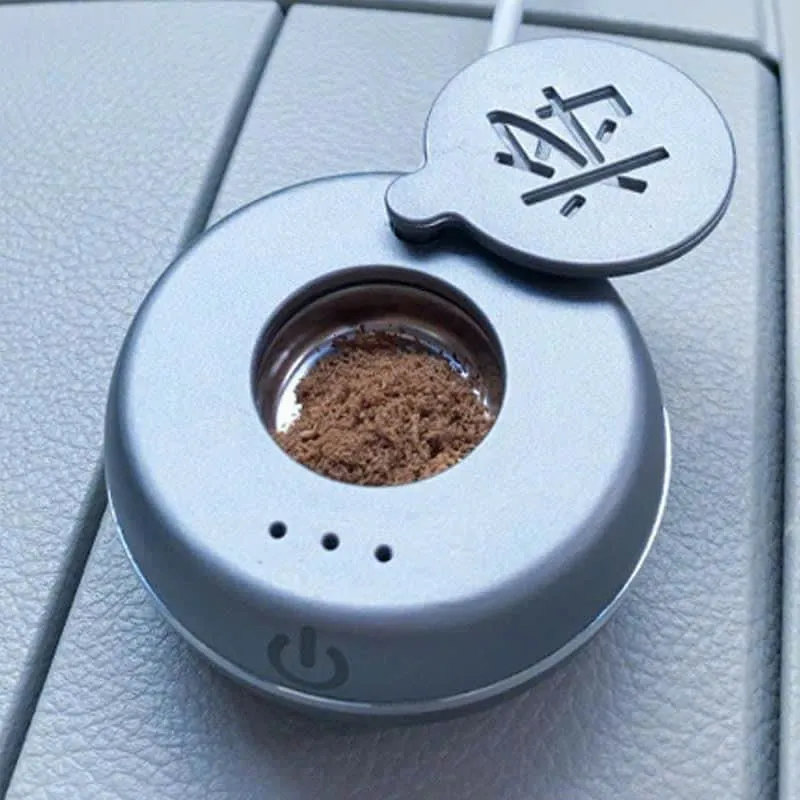 Tẩu xông trầm hương trên xe ô tô_ Đế xông tinh dầu xe ô tô bảo hành 1 tháng nguyên hộp phụ kiện Mộc Trầm Agarwood