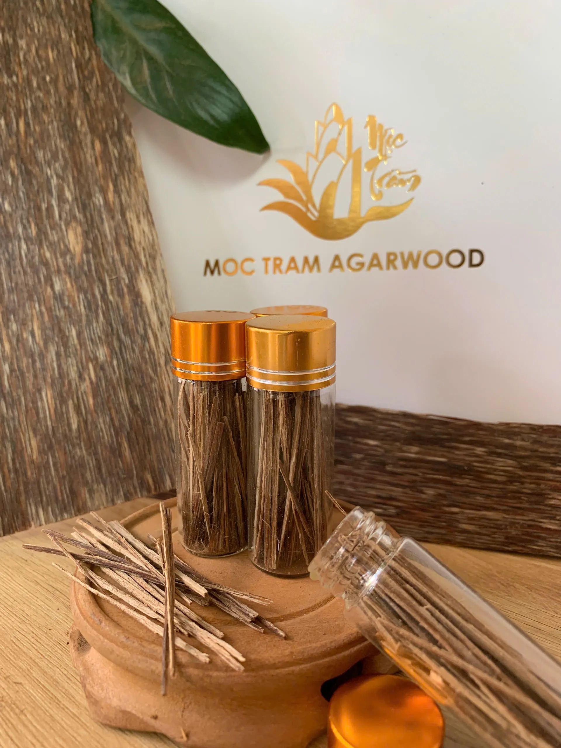 Trầm tăm_Tăm trầm hương thêm vào tăng hương thơm _trầm tự nhiên thêm tăng mùi vị Mộc Trầm Agarwood