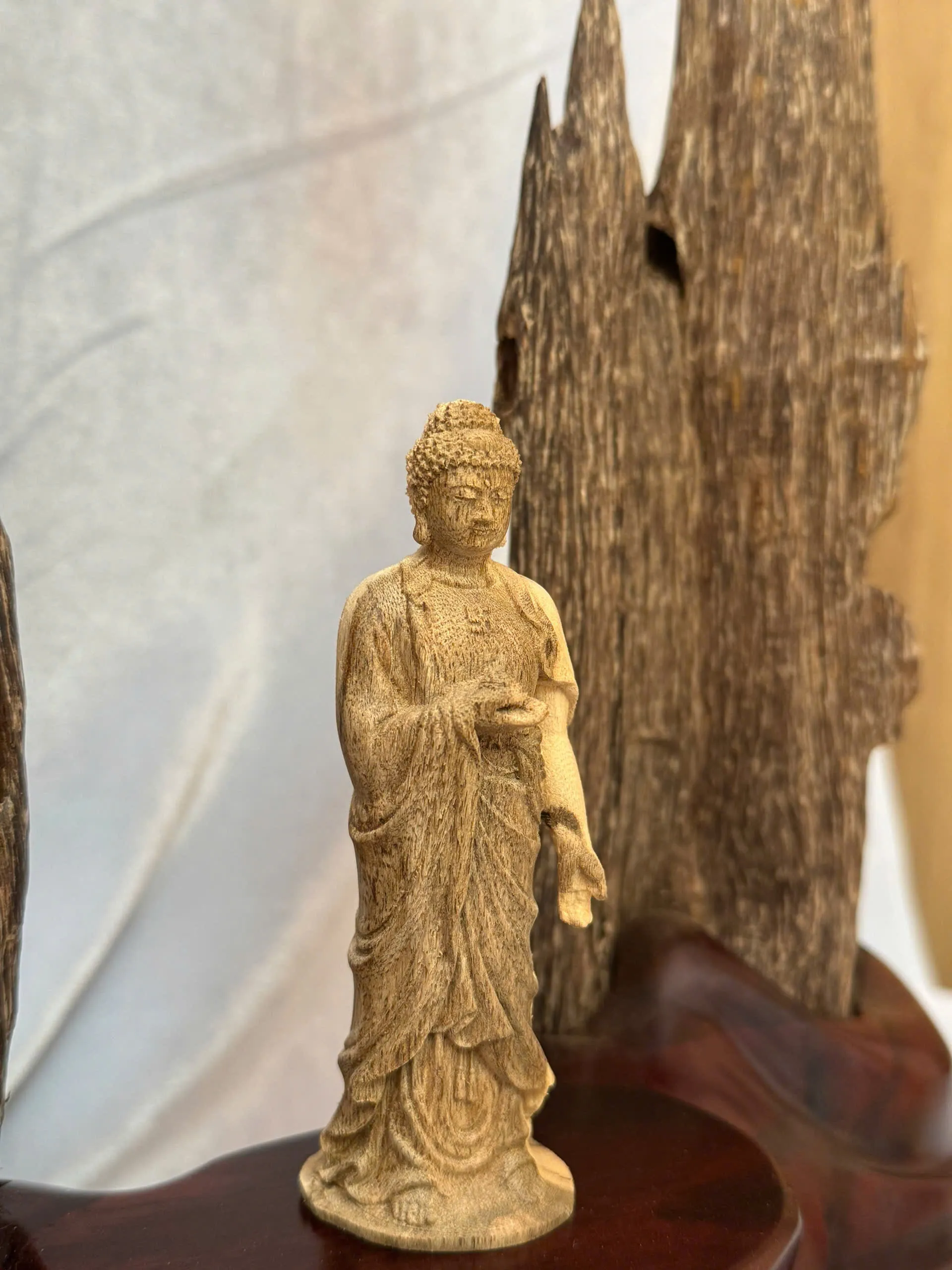 KHỐI TRẦM CẢNH "TỊNH TÂM SƠN" - MOC TRAM AGARWOOD - NHA TRANG 